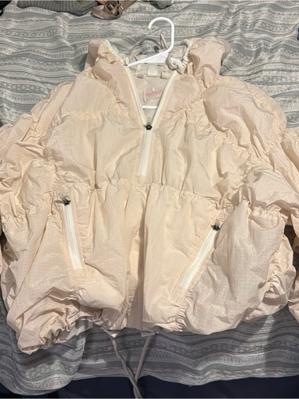 We The Free Free People Happy Camper Oversized Hooded Puffer Jacket - Picture 4 of 16